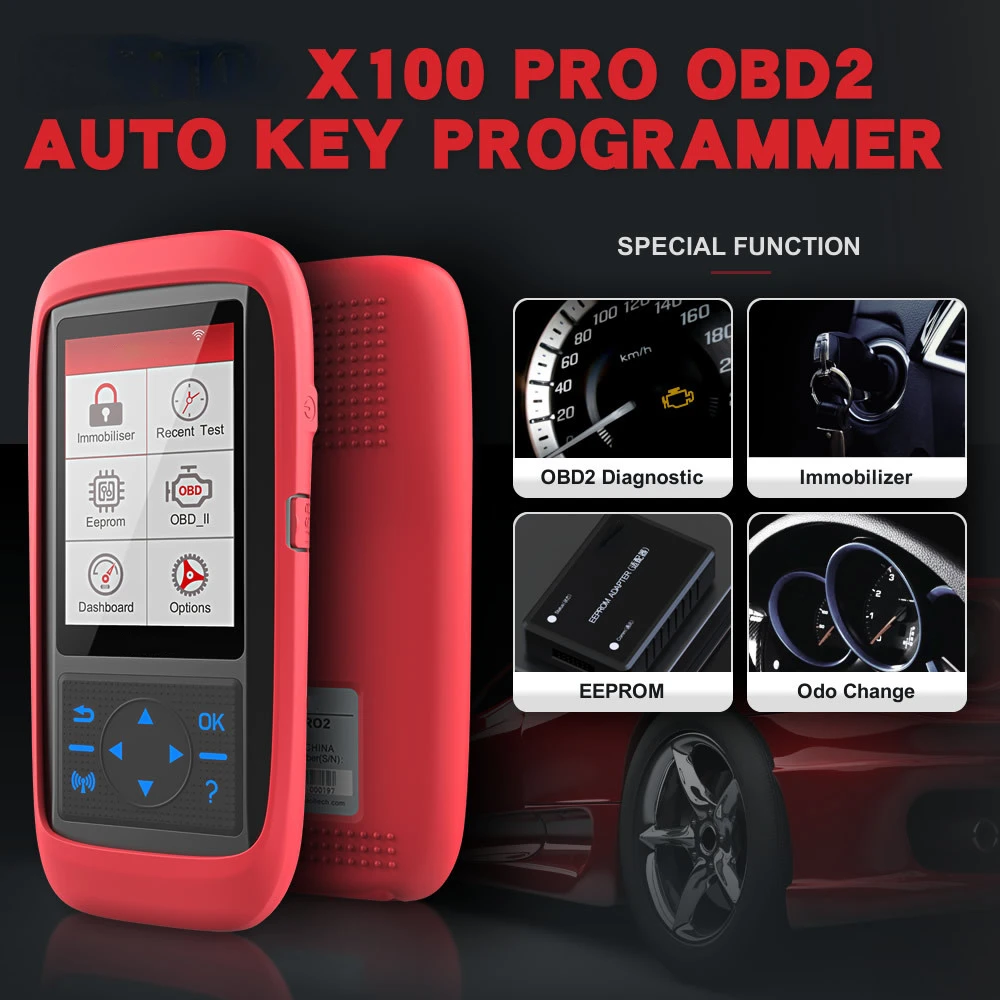 X100 PRO2 car fault diagnosis instrument anti-theft matching (US warehouse/European warehouse direct delivery)