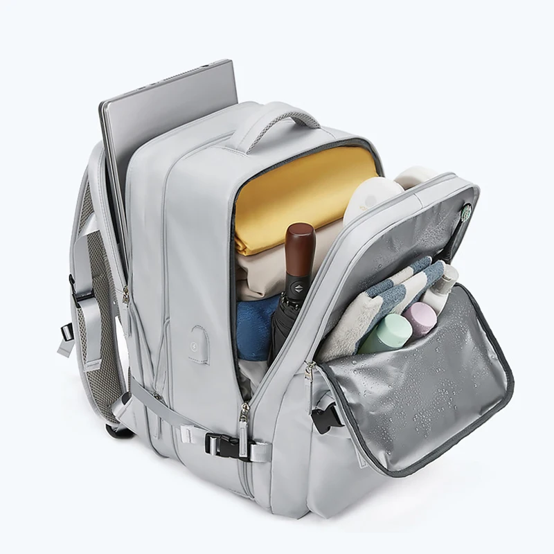 

Мужские дорожные рюкзаки Оксфорд, водонепроницаемая деловая 16-дюймовая сумка для ноутбука, повседневный дорожный рюкзак, школьная сумка для старшеклассников