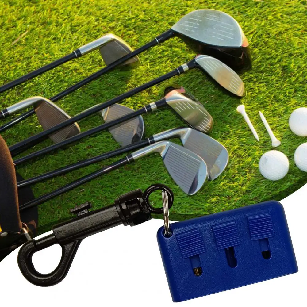 

Практичный эргономичный карманный размер 3 в 1, очиститель для гольфа, износостойкая легкая щетка для мяча для гольфа, принадлежности для гольфа