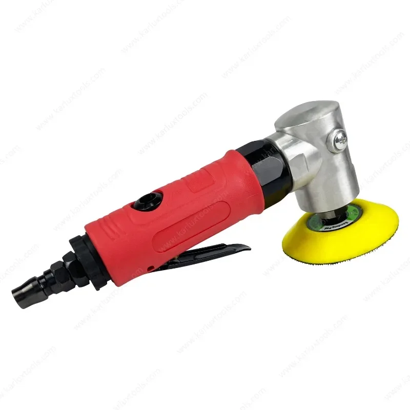 3 Inch 5000RPM 1/4'' Mini Air Polishing Kit Pneumatic Polisher for Car Sanding Tool Dual-Action Polisher