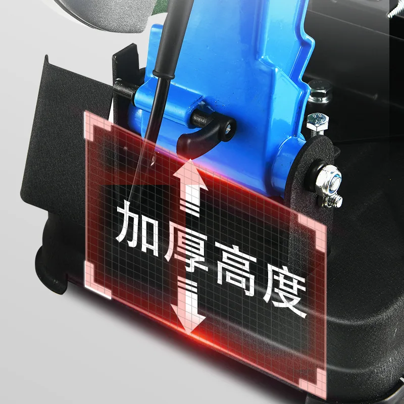 220V เครื่องตัดในครัวเรือนขนาดเล็ก 355 มม.เกรดอุตสาหกรรมเหล็กโปรไฟล์มัลติฟังก์ชั่นไม้เดสก์ท็อปเครื่องตัด