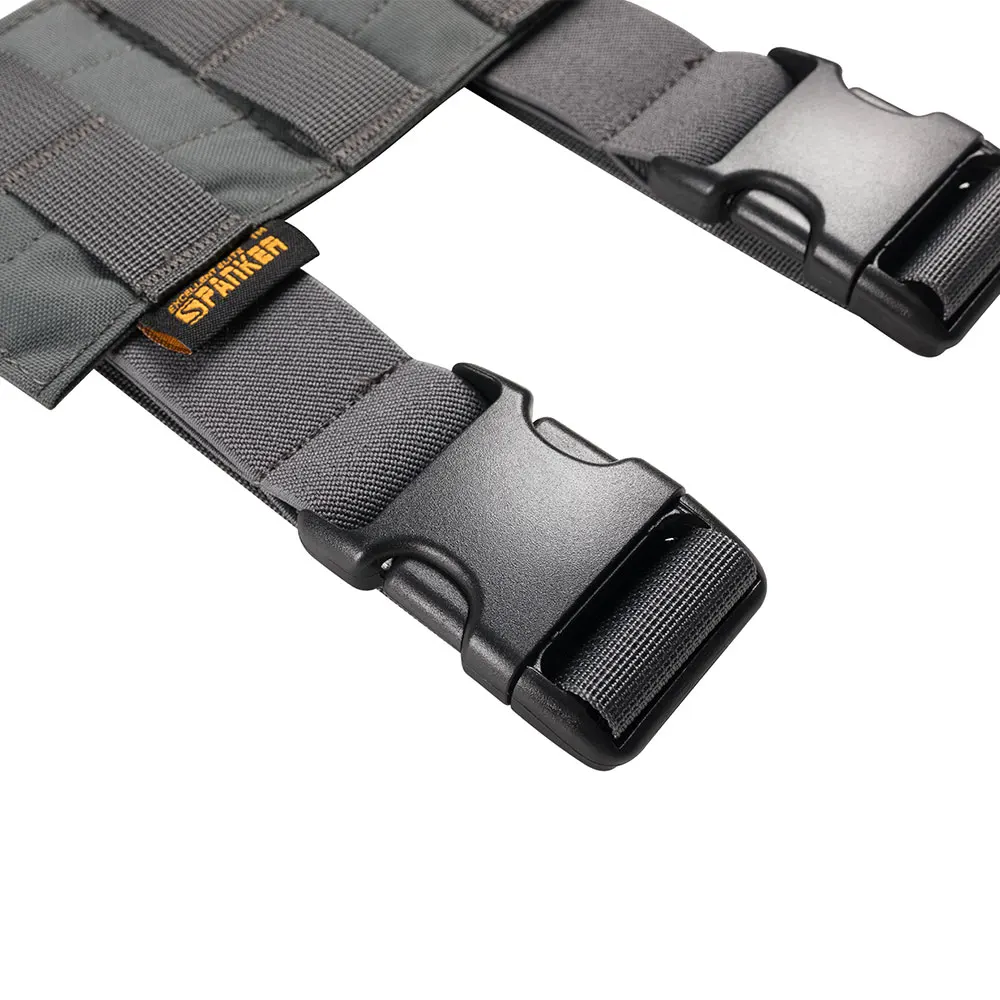 Funda táctica pierna universal plataforma MOLLE para pistola ajustable - imagen 4