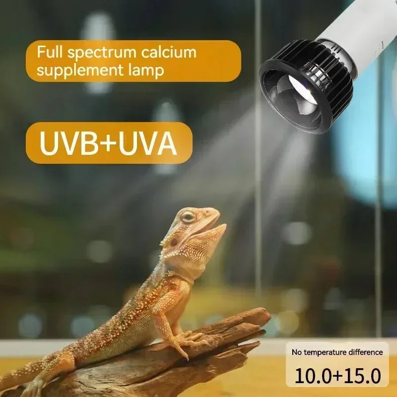 UVA UVB Lizard Reptile Heating Bulb UV 10.0/15.0 Full Spectrum Heat Lamp Turtle Basking Light Amphibian Breeding Box Supplies