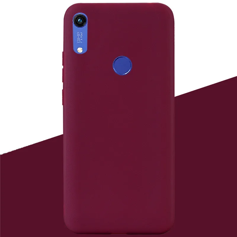 For Huawei Y6S Y6 2019 Bumper Soft Cover TPU Matte Silicon Phone Case For Huawei Honor 8A Y6 S Y6 Prime 2019 Phone Back Cover