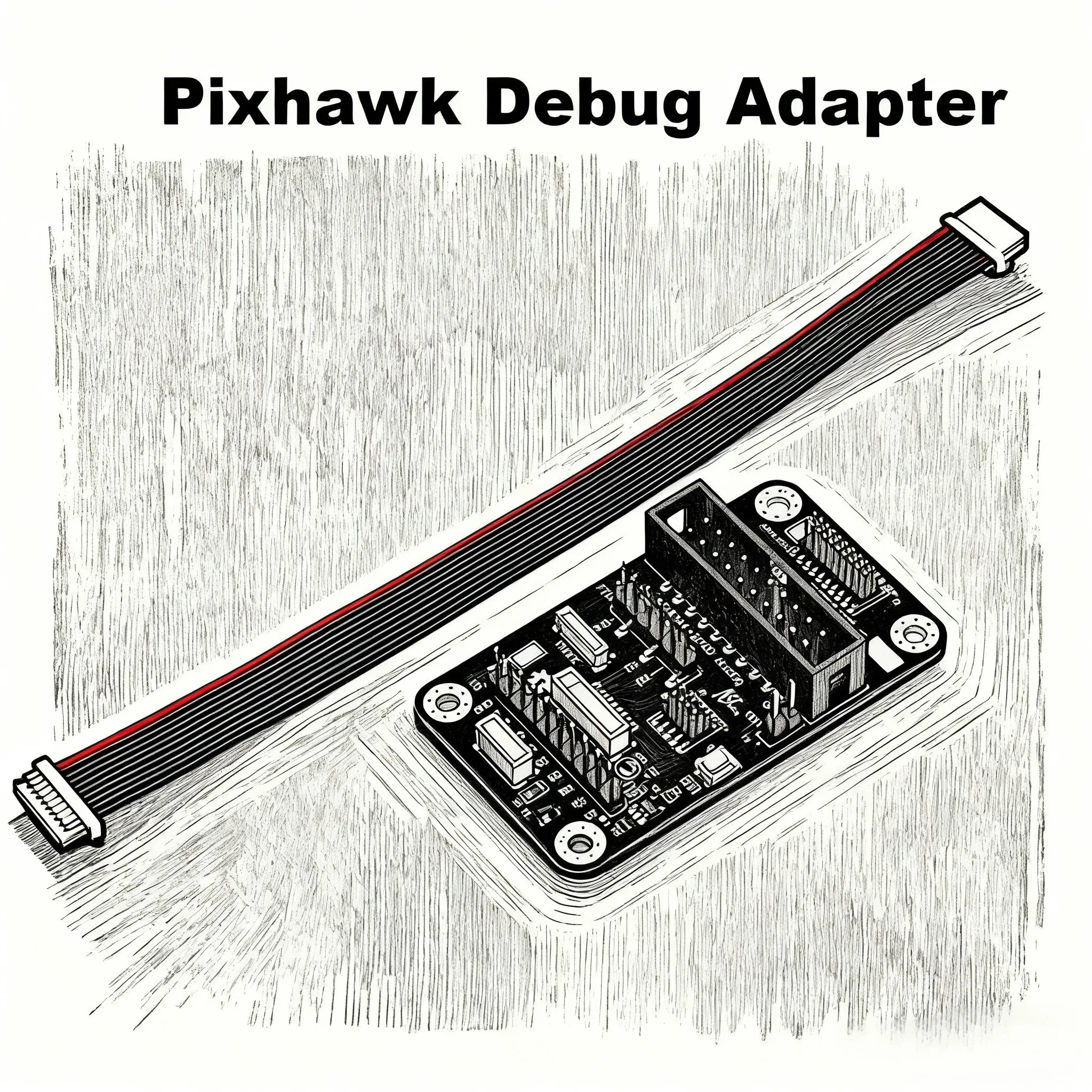 

Адаптер отладки Pixhawk для PX4 Pixhawk 6C JTAG SWD Jlink STLink