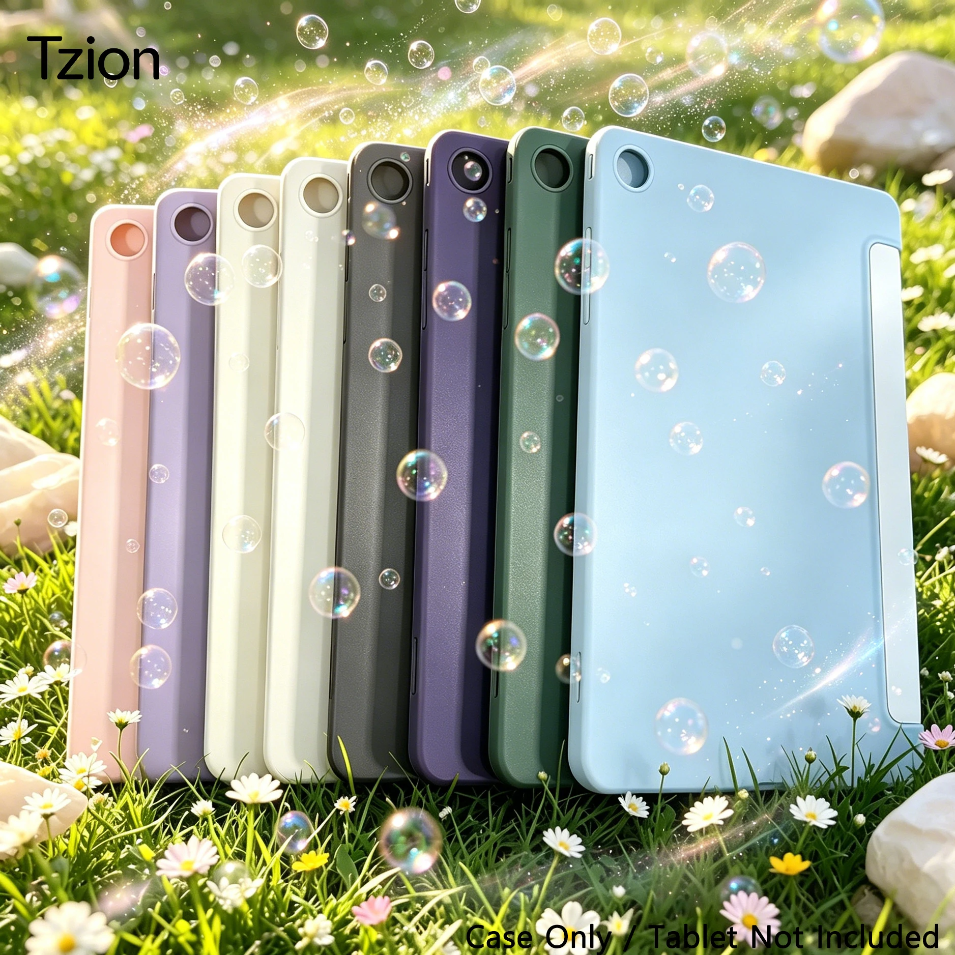 Für Samsung Galaxy Tab A7 A8 A9 A11 S6 S7 S8 S9 S10 FE + Lite Plus 8.7 10.4 10.5 10.9 11 Magnetische Flip Smart Cover Tablet-Hülle