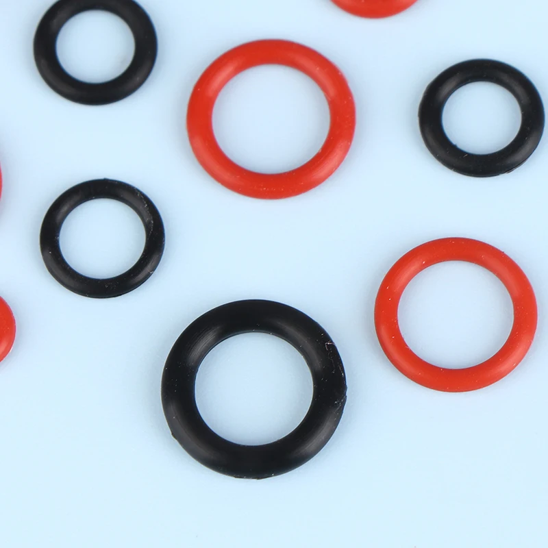 15Pcs/Set O-rings Food Grade Silicone For Saeco/Saeco Odea Silicone O Sealing Washer Red VMQ Repair Box Assortment Kit