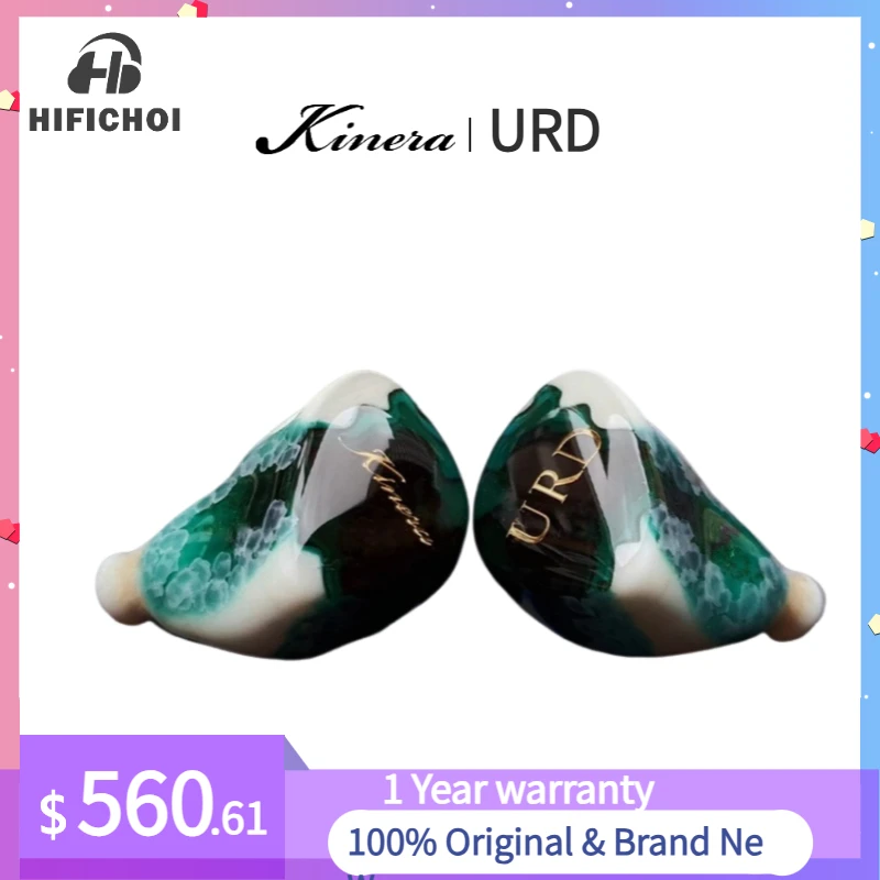 

Kinera URD HIFI IEM In-Ear Monitor 2EST 2DD 1BA Audiophile Earbuds 2.5mm 3.5mm 4.4mm with Detachable 0.78mm Cable tws earphones