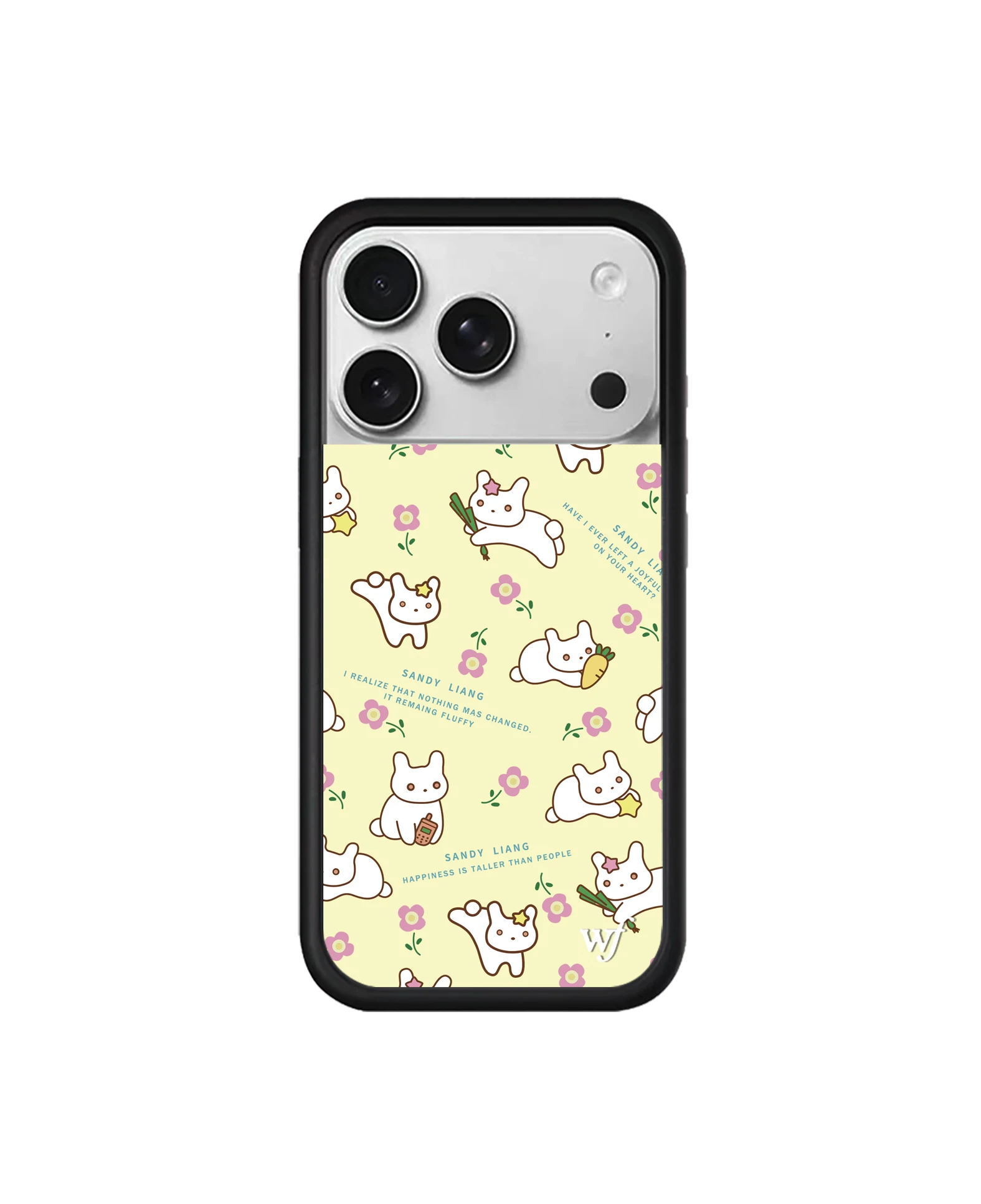 New Wildflower 3D WF Animal Phone Case for iPhone 17 12 13 14 15 16 17Pro Max Plus Lips INS Cartoon Cover Rabbit 17 Pro
