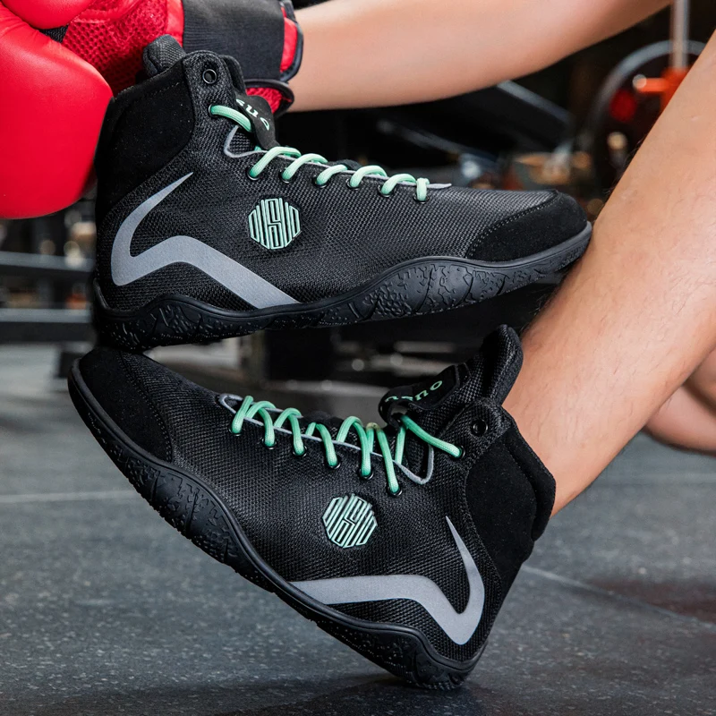 Professional Wrestling Boots for Men Large Size 47 Boxing Shoes Man Designer Fighting Boots Mens Breathable Gym Training Shoe