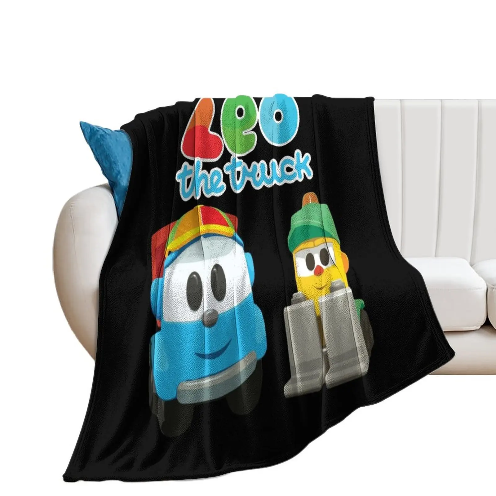 LEO the truck and Lifty summer hats Throw Blanket Kid'S Single Blankets