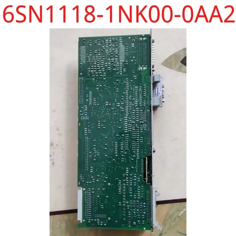 used test ok real 6SN1118-1NK00-0AA2 SIMODRIVE 611 universal digital Control Unit 2 axes, connection resolver, positioni