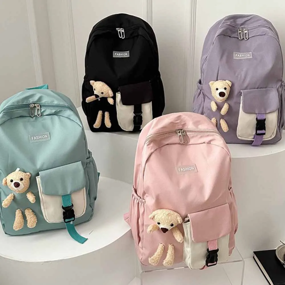 New computer bag with any name, Simple travel bag for college students, Personalized embroidered fashionable backpack，with name