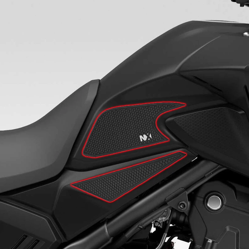 Pegatinas laterales antideslizantes para tanque de combustible de motocicleta, almohadilla impermeable de goma para HONDA NX400 NX500 NX 400 500 nx400 nx500 2023 2024