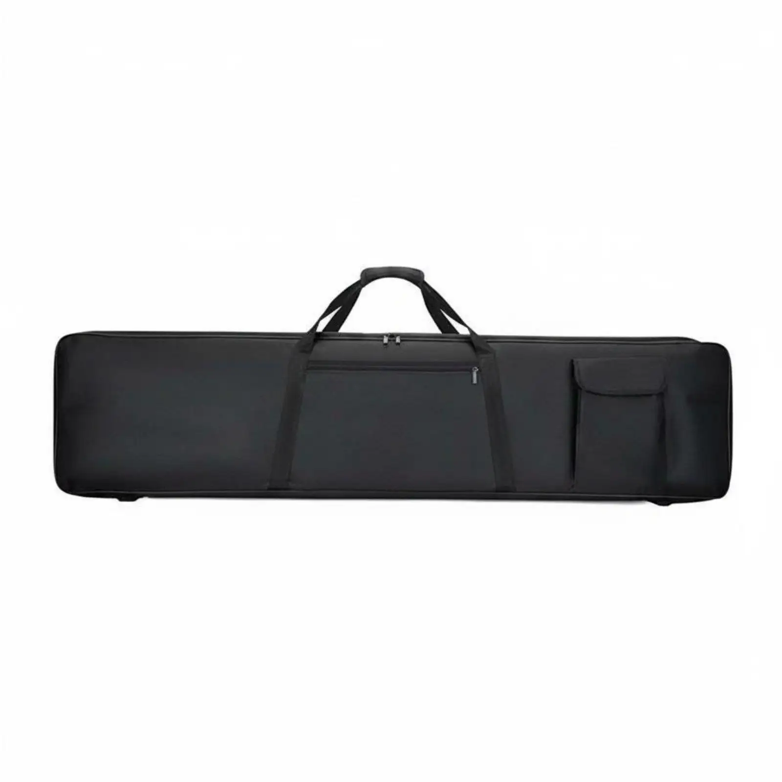 Padded Digital Piano Bag Thickened Padding 88-Key Keyboard Case External Pockets Electronic Piano Carrying Case for Artists,