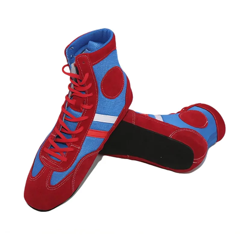 

USHINE Sambo Shoes European Martial Arts Shoe Wrestling Judo Kicking Boxing Bjj Shoes