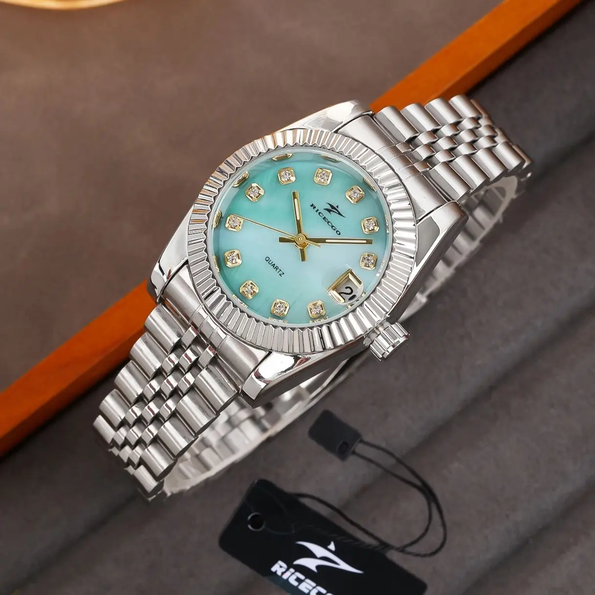 

Классические многофункциональные часы-хронограф из нержавеющей стали с кварцевым механизмом, женские модные часы для отдыха и повседневной носки, роскошные часы.