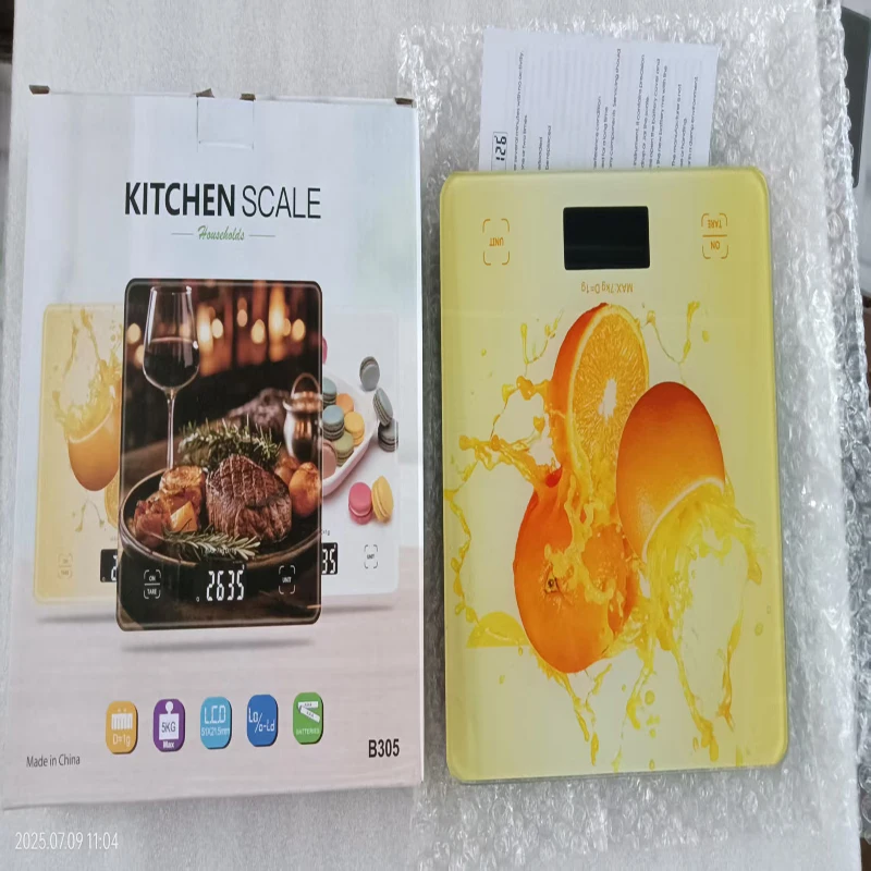 Tempered Glass Digital Kitchen Food Scale