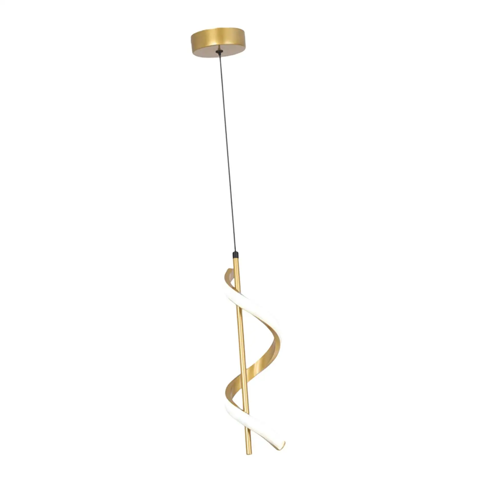 Spiral ceiling lamp, restaurant chandelier, shops, LED pendant lamp