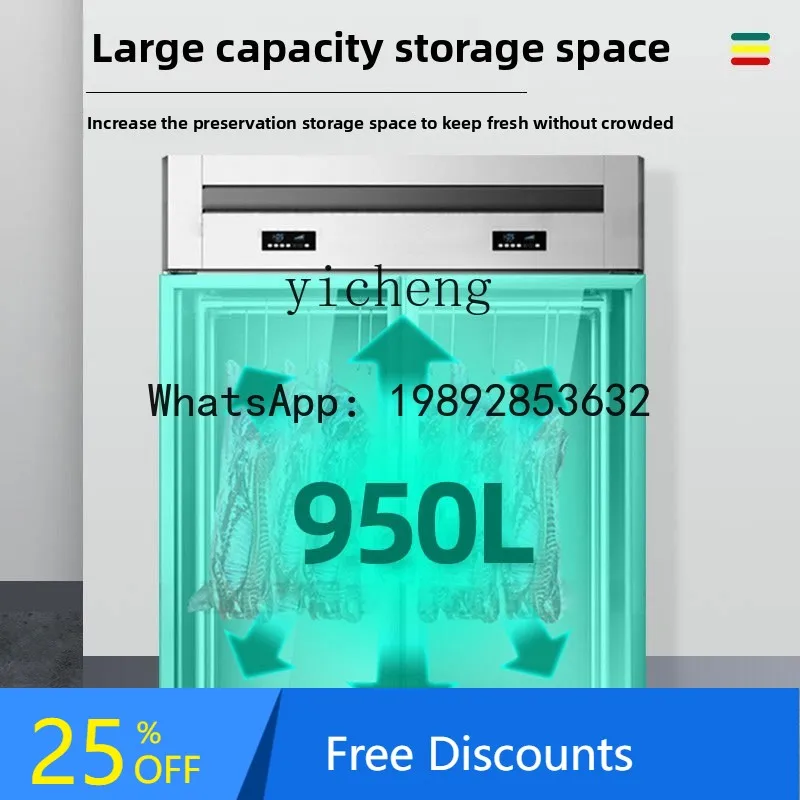 

Подвесной шкаф для мяса AB, коммерческая витрина для говядины, овцы и свинины, вертикальная холодильная морозильная камера, витрина для свежего мяса