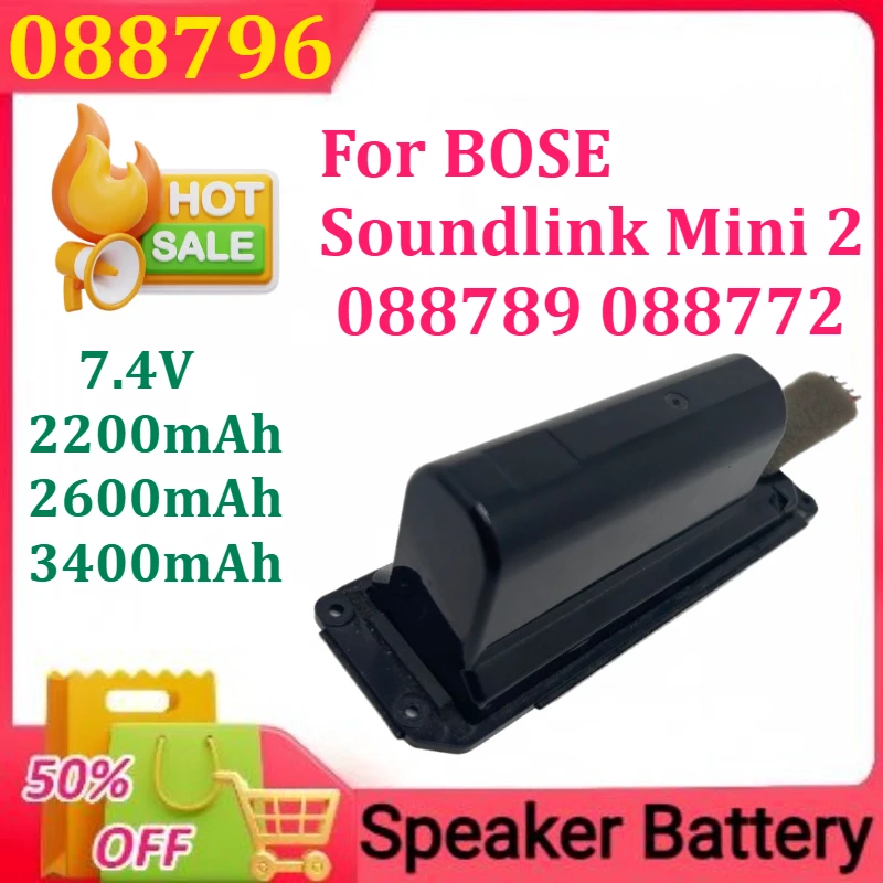 

7.4V 2200/2600/3400mAh 088796 New for Bose Soundlink Mini2 088789 088772 Battery Circuit Board Loudspeaker Box