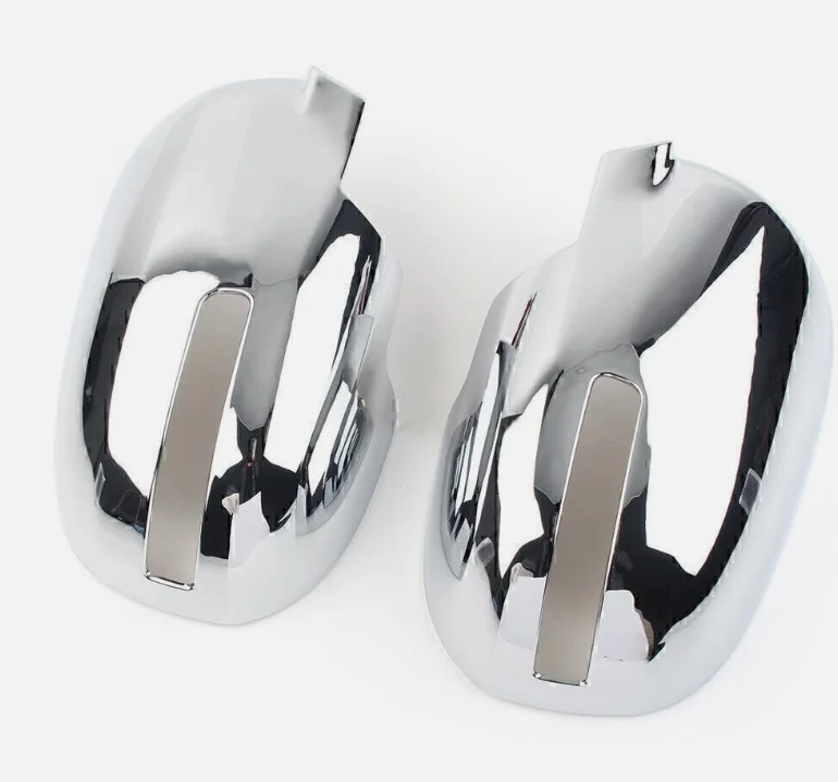 Chrome Side Mirror Cover With Turn Signal Cutout For Mitsubishi Outlander 2013-2019-- Sturdy Accessory