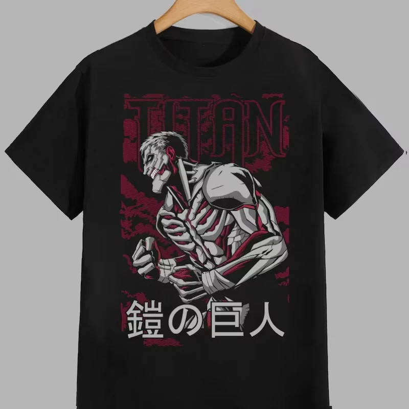 camiseta-masculina-attack-on-titans-anime-manga-curta-casual-algodao-streetwear-moda-casual-verao-2026