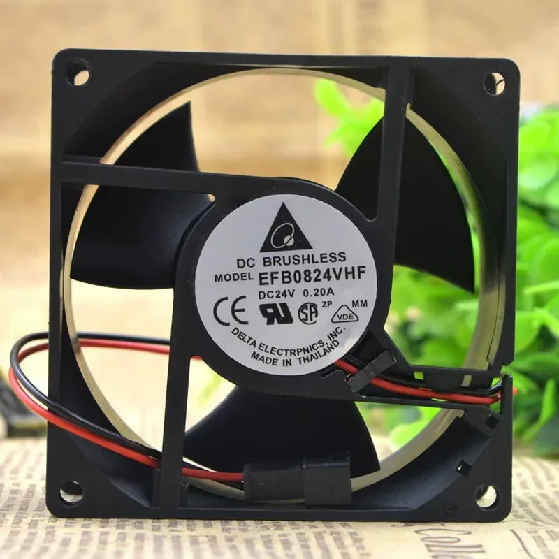 Original Delta EFB0824VHF 8CM 8032 24V 0.20A Variable Frequency Cooling Fan for Delta