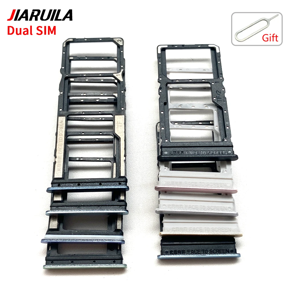 Nueva bandeja para tarjeta SIM, ranura para chip, adaptador, accesorios para Xiaomi Redmi 13 4G 5G 13C Dual Card