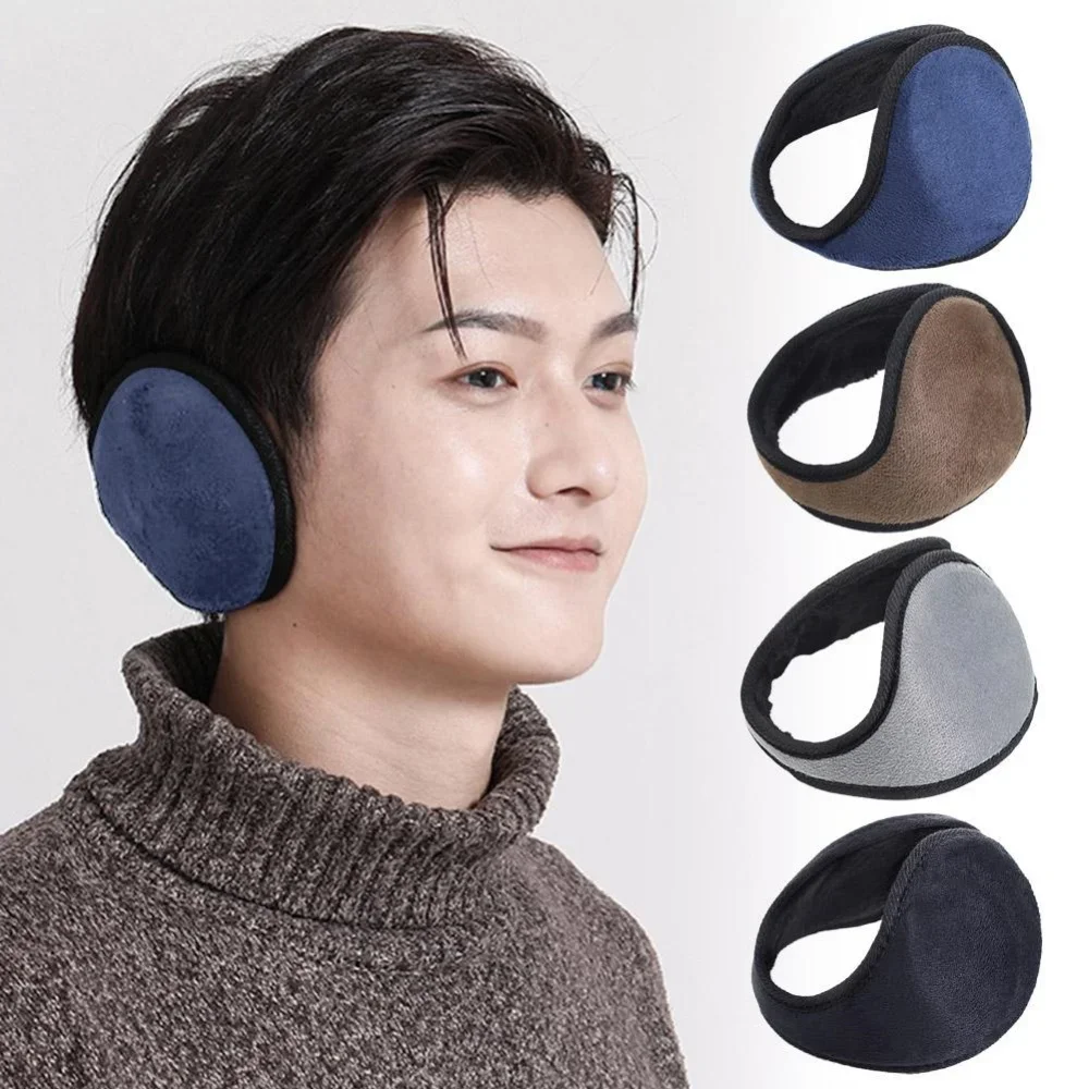 

Thicken Winter Unisex Headphones Fleece Warmer Earmuff Warm Plush Cloth Ear Muffs Cover Earwarmers Earlap Warmer Ear Protector