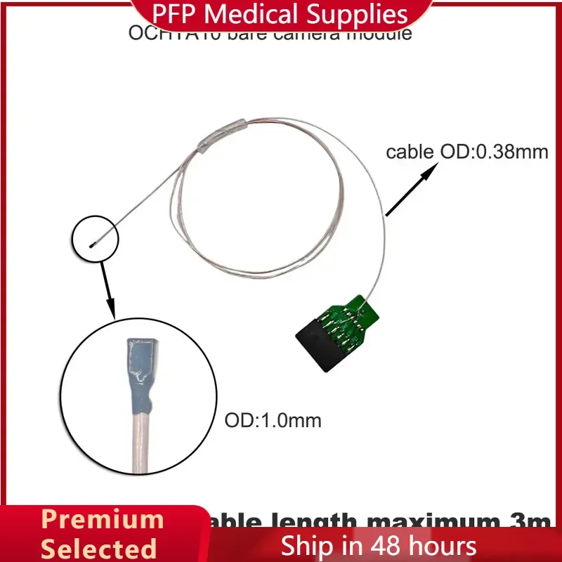 AP08 for OCHTA10 Ultra Slim CMOS Camera Module 1mm Disposable Sensor for ENT Urology Duct Inspection OEM ODM