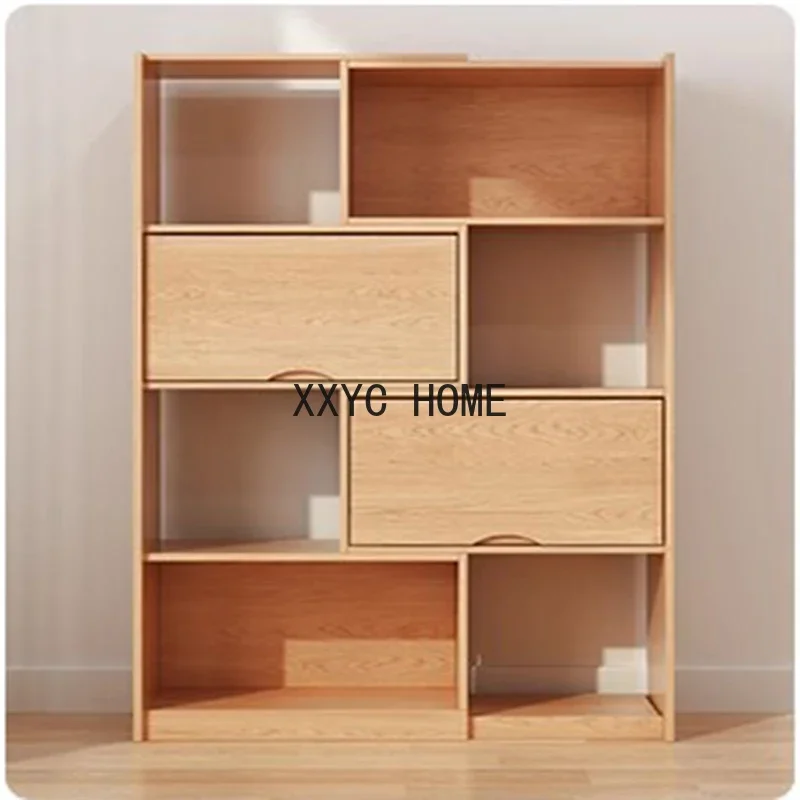 

Wood Shelves Bookshelf Organizer Storage Adult Living Room Display Bedroom Bookcase Magazine Estanteria Bookcase Decoration