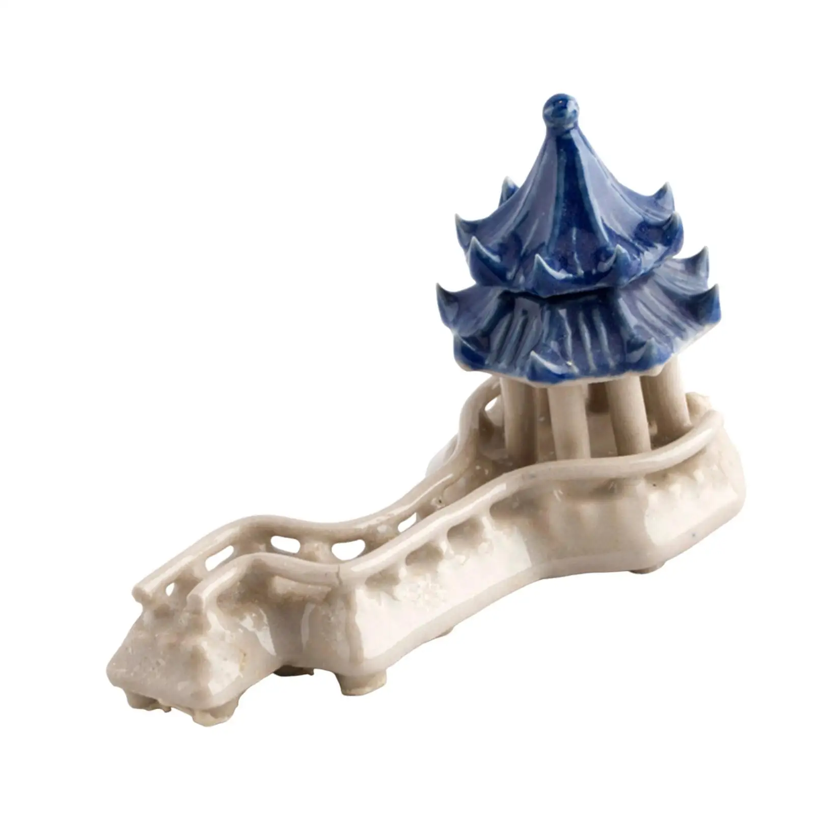 زخرفة المناظر الطبيعية الصغيرة مصغرة الجنية حديقة تمثال جسر خزان الأسماك