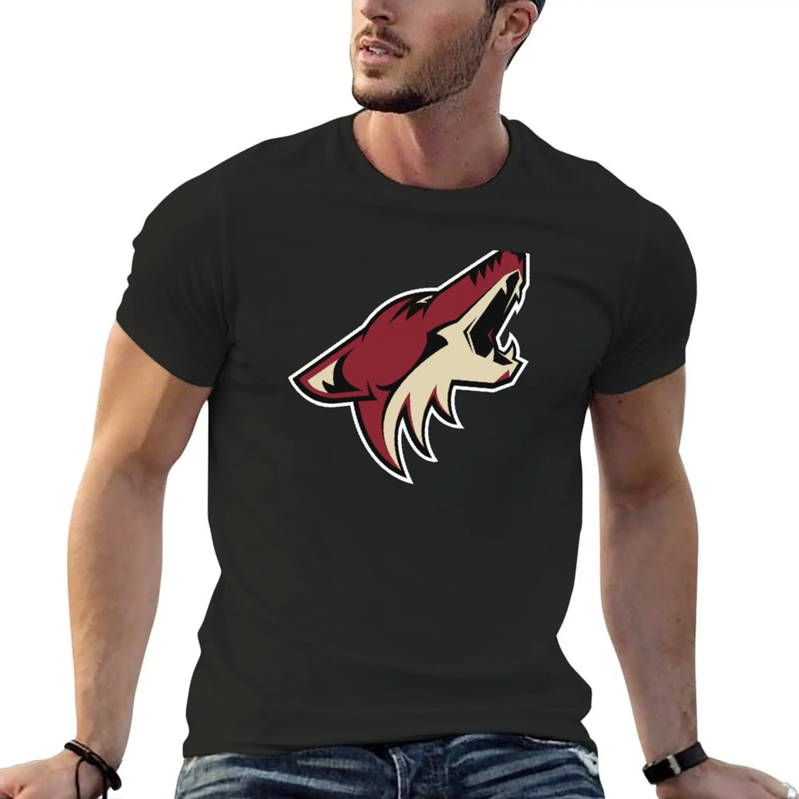 The-Coyotes-icon T-Shirt plain boys animal print mens designer clothes