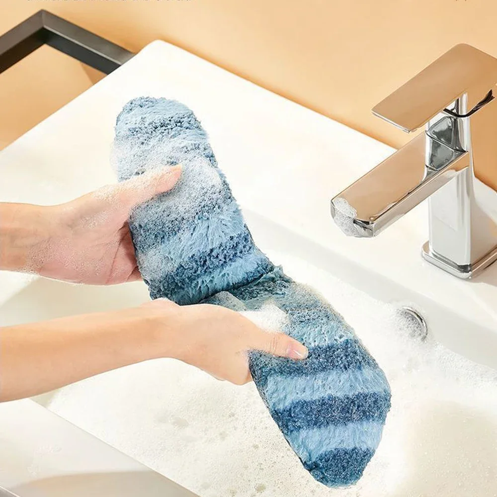 เบาะรองนั่งชักโครกแบบหนา ซักได้ - ผ้าคลุมอุ่นสำหรับฤดูหนาว เนื้อนุ่ม อุปกรณ์ห้องน้ำอเนกประสงค์และนำกลับมาใช้ใหม่ได้