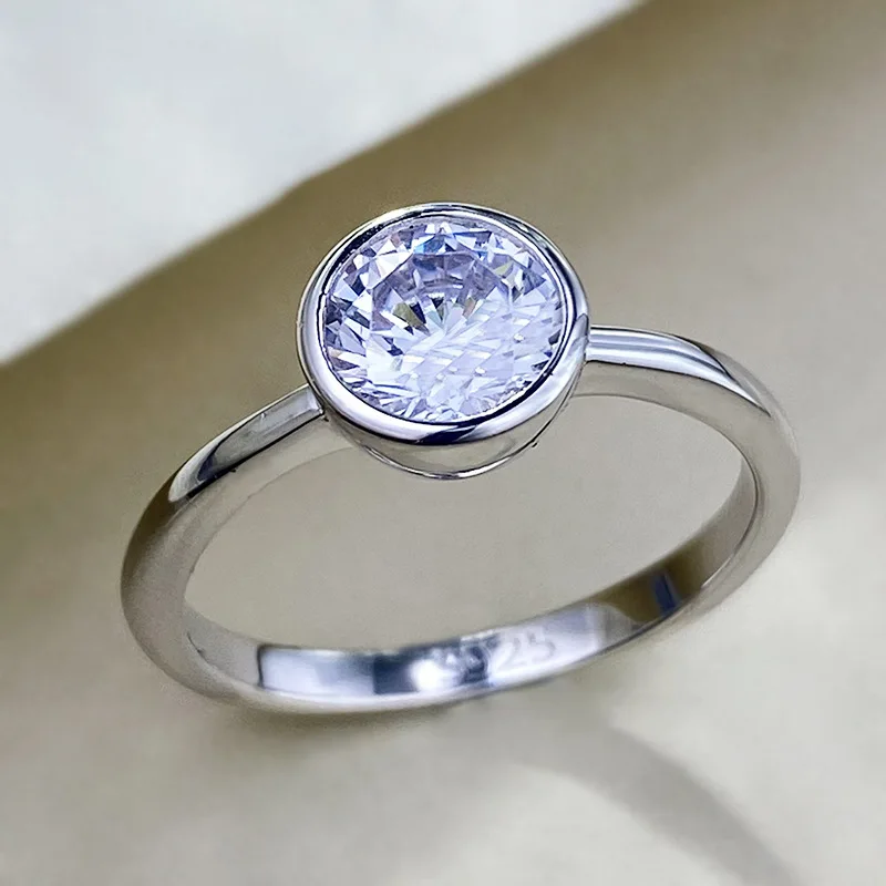 2024 s925 Sterling Silber Ring Frauen minimalist ischen Instagram-Stil täglich einfache vielseitige Ring Frauen in Europa und Amerika