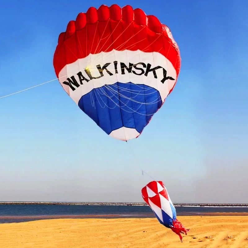 3m منطاد الهواء الساخن طائرة ورقية عملاقة لينة طائرة ورقية تحلق للبالغين في الهواء الطلق لعب للأطفال الطائرات الورقية نفخ الطائرات الورقية الطيار طائرة ورقية التنين يطير