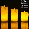 3Pcs Dripping Wax