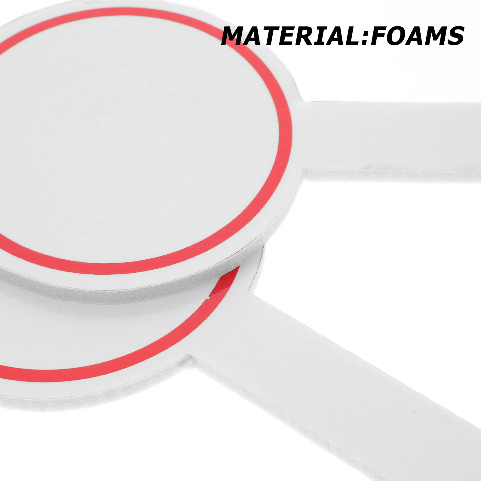 4 قطعة لوحة نتائج رغوية قابلة للكتابة من جانب واحد خفيفة الوزن مقاومة للماء مجداف مسح جاف للألعاب الرياضية مزادات التصويت المحمولة #5