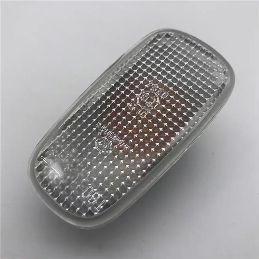 Wooeight 1Pc Side Fender Marker Lamp Cover Turn Signal Light Tuning Shell Fit For Toyota LAND CRUISER Prado LC120 2003-2009 RAV4