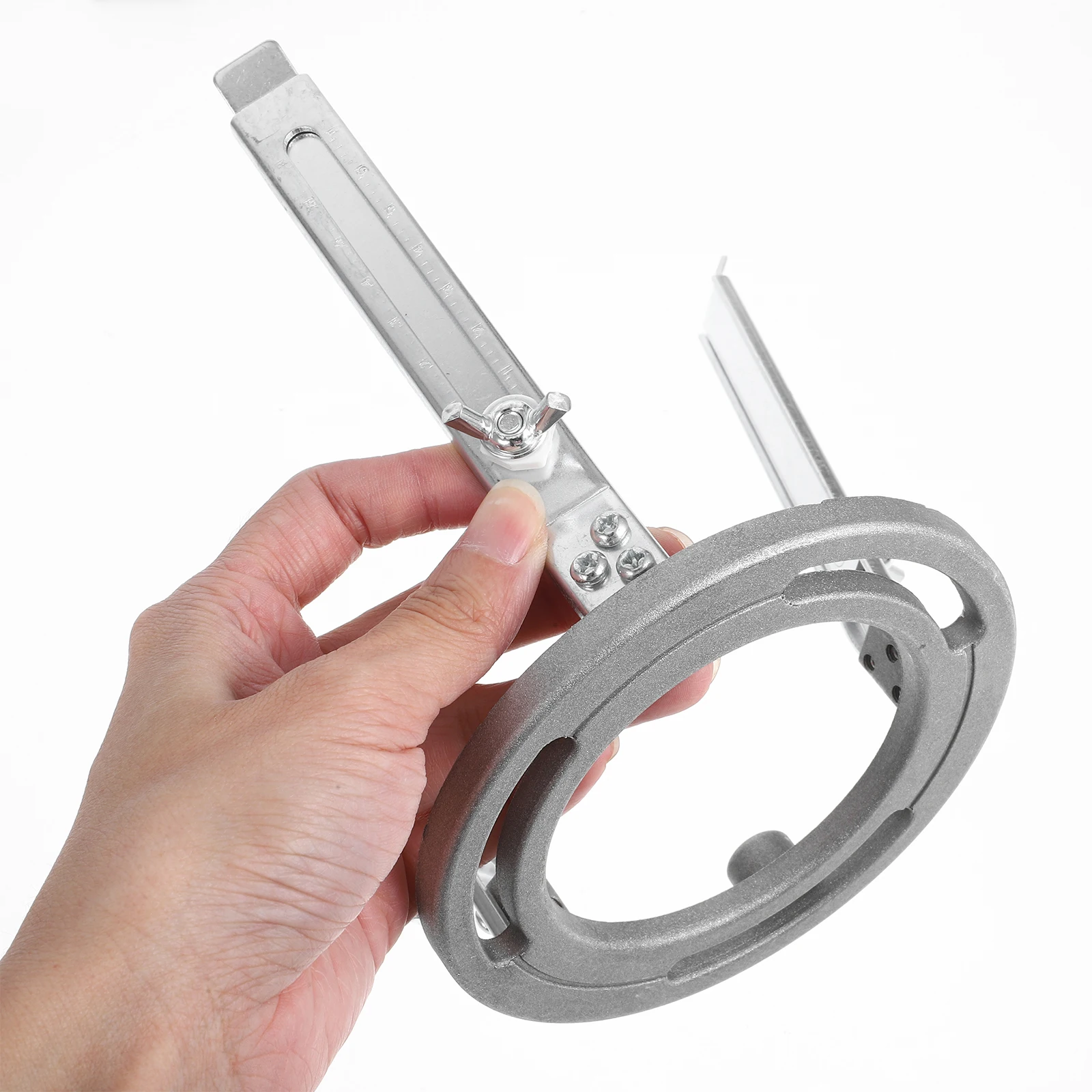 

Aluminum Alloy Adjustable Height Laboratory Tripod Stand for Chemistry Experiments Silver Alcohol Lamp Heating Experimental