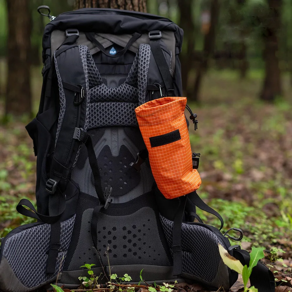 Pochette d'épaule UHMWPE XPAC 25g, porte-bouteille d'eau pour sac à dos de randonnée, fixation Molle ultralégère