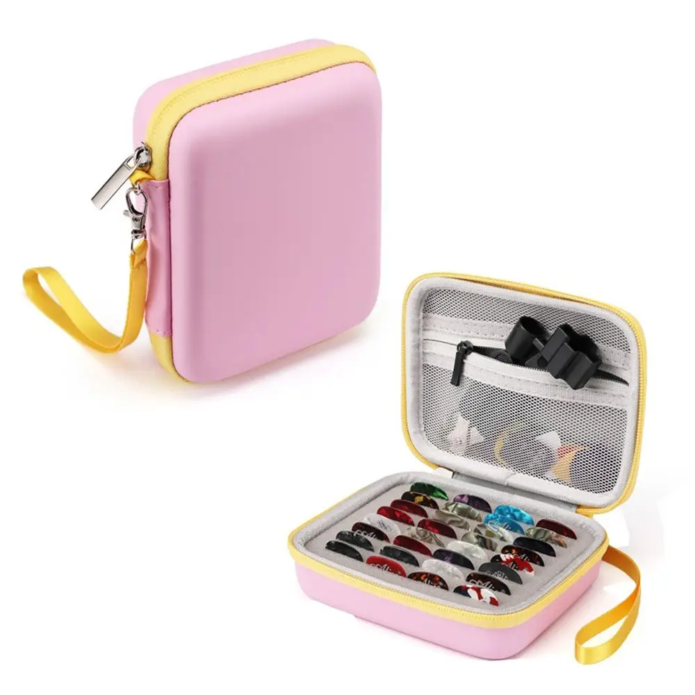 Guitar Plectrums Storage Anti-dust Shock-proof Gifts Guitar Picks Storage Bag Guitar Pick Bag Plectrum Case Guitar Pick Holder