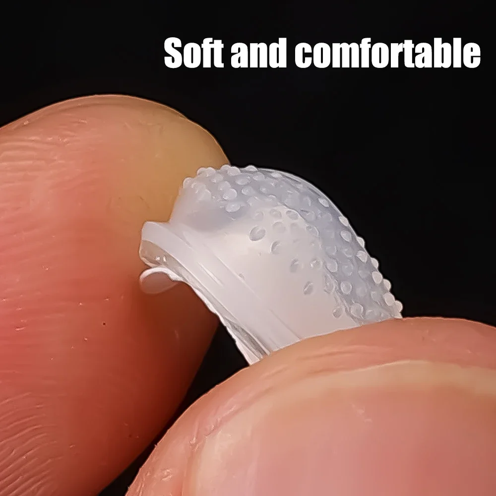 2/20 Stück transparente Silikon-Brillen-Airbag-weiche Nasenpads, Nasenpads auf Brillen, die sich bequem und rutschfest für Nasenpads teilen – Detail 7
