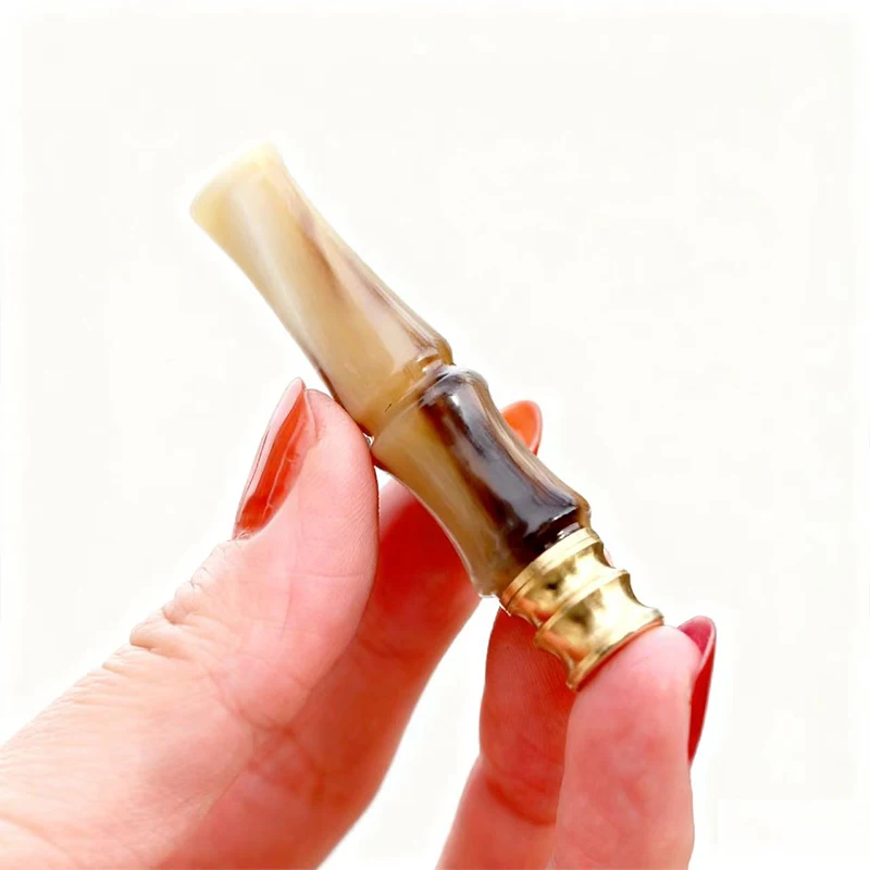 

Handcrafted Buffalo Horn Cigarette Holder Handmade Filter Tip for Smoking Reusable & Healthy Smoking Pipes