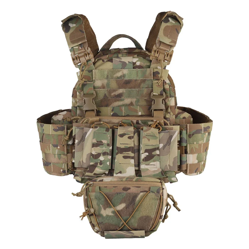  APPAREL Gear ARC Tank Top Shoulder Tubes Quick Release Molle System Vest with 5.56 triple magazine Mag pouch Drop Pouch