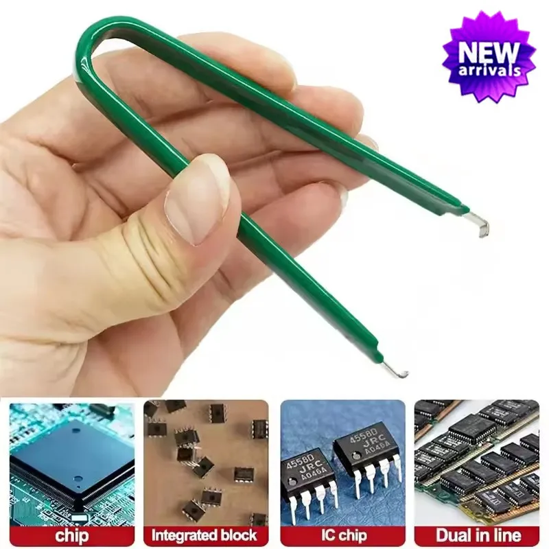 

Static IC Puller Efficient Mechanical Keyboard Switch Remover Tool with Anti-Static Protection Component Gripper Repair Tool