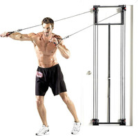 Resistance Doorway Exercise Pulley Machine Bar Door Gym Trainer Pull Up Bar