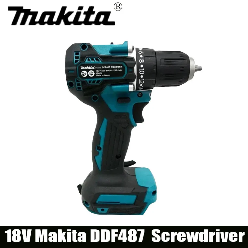 

✈️✈️Makita Original DDF487 Cordless Driver Drill 18V Brushless Electric Impact Screwdriver Rechargeable Power Tool