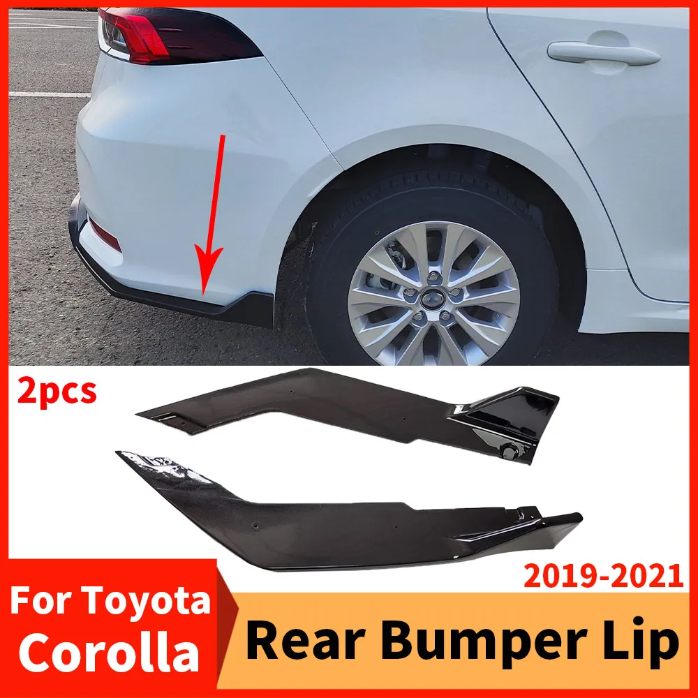 

Wide Body Kit Tuning Accessories Extension Styling Decoration For Toyota Corolla 2019 2020 2021 Decoration Parts